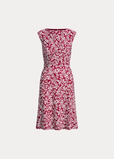 Women's Ralph Lauren Floral Matte-Jersey Dresses | 281059GZT